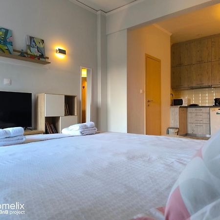 30M² Cosy Studio With Panoramic Sea View Chalkís Buitenkant foto