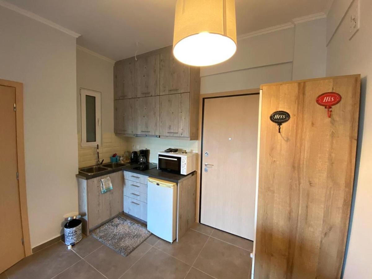 30M² Cosy Studio With Panoramic Sea View Chalkís Buitenkant foto