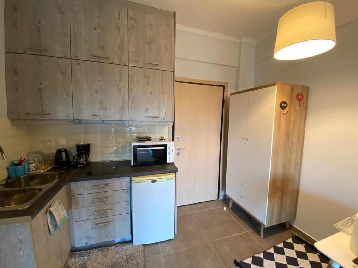 30M² Cosy Studio With Panoramic Sea View Chalkís Buitenkant foto