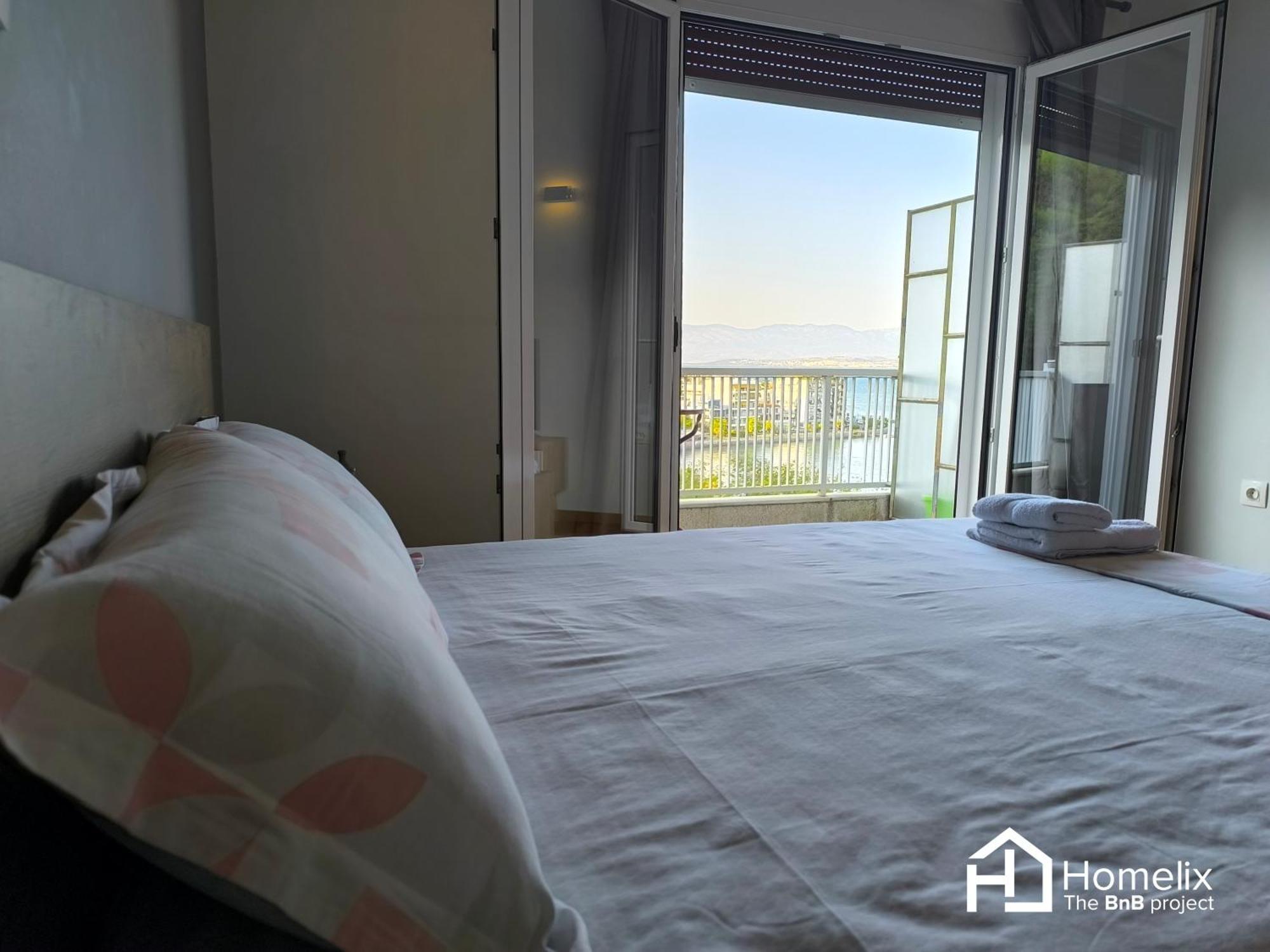 30M² Cosy Studio With Panoramic Sea View Chalkís Buitenkant foto