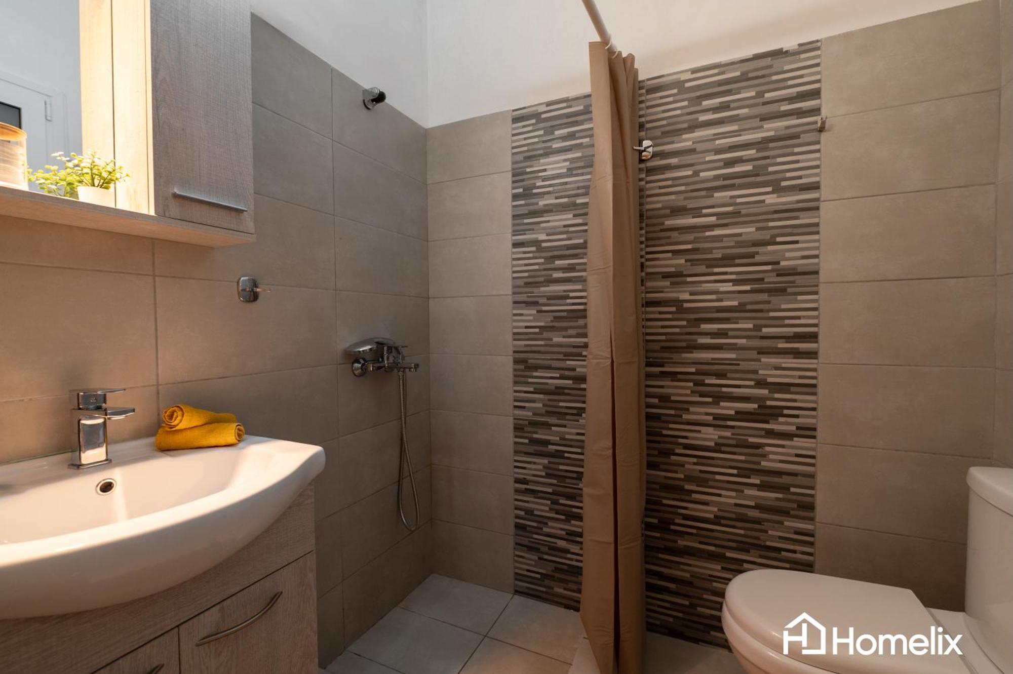 30M² Cosy Studio With Panoramic Sea View Chalkís Buitenkant foto