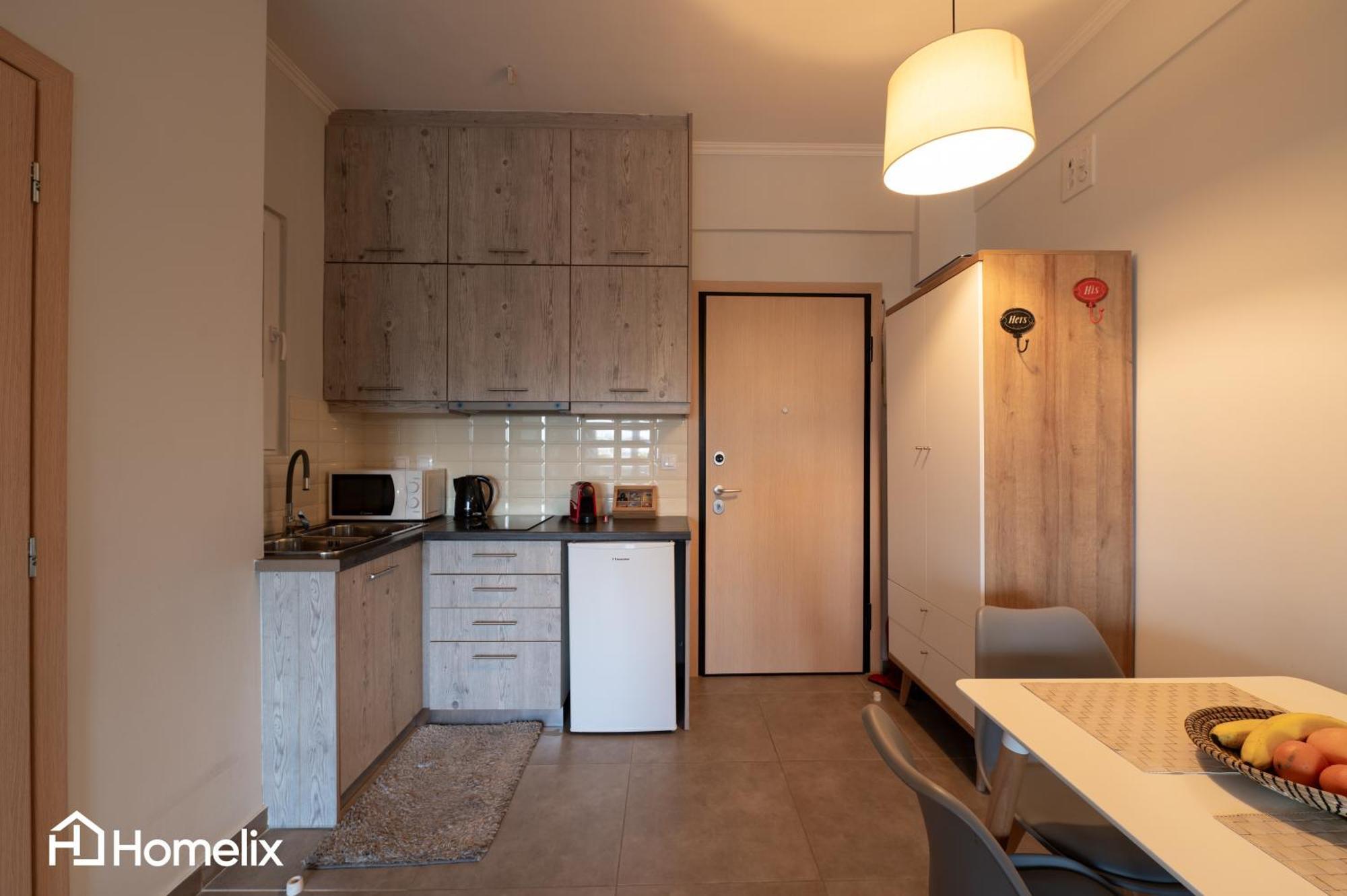 30M² Cosy Studio With Panoramic Sea View Chalkís Buitenkant foto