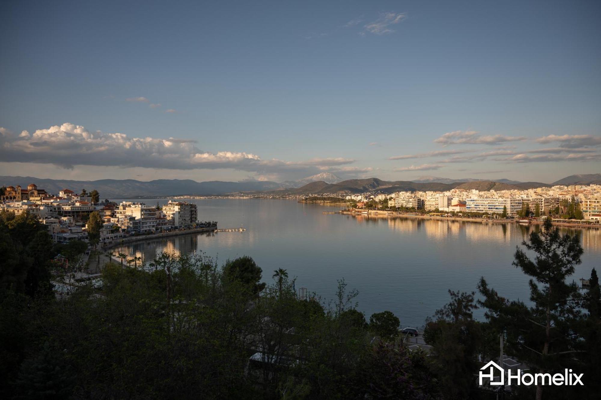 30M² Cosy Studio With Panoramic Sea View Chalkís Buitenkant foto